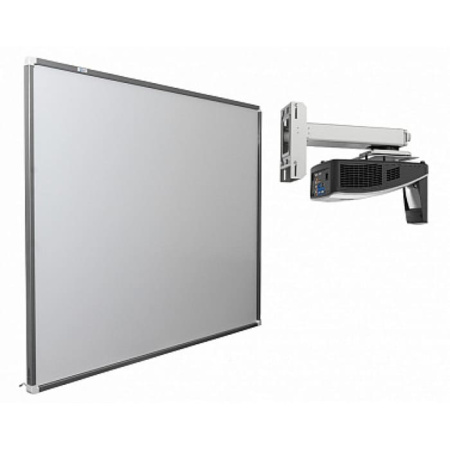 Интерактивная доска 91" Exell EWB9140 с проектором BenQ MW855UST+. Артикул: EWB91MW855UST